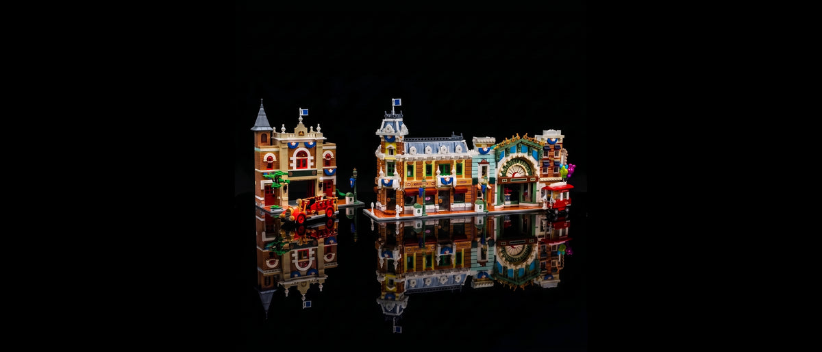 Kit LED pour LEGO® Main Street, U.S.A. #43302 — standard build, without the LED light kit