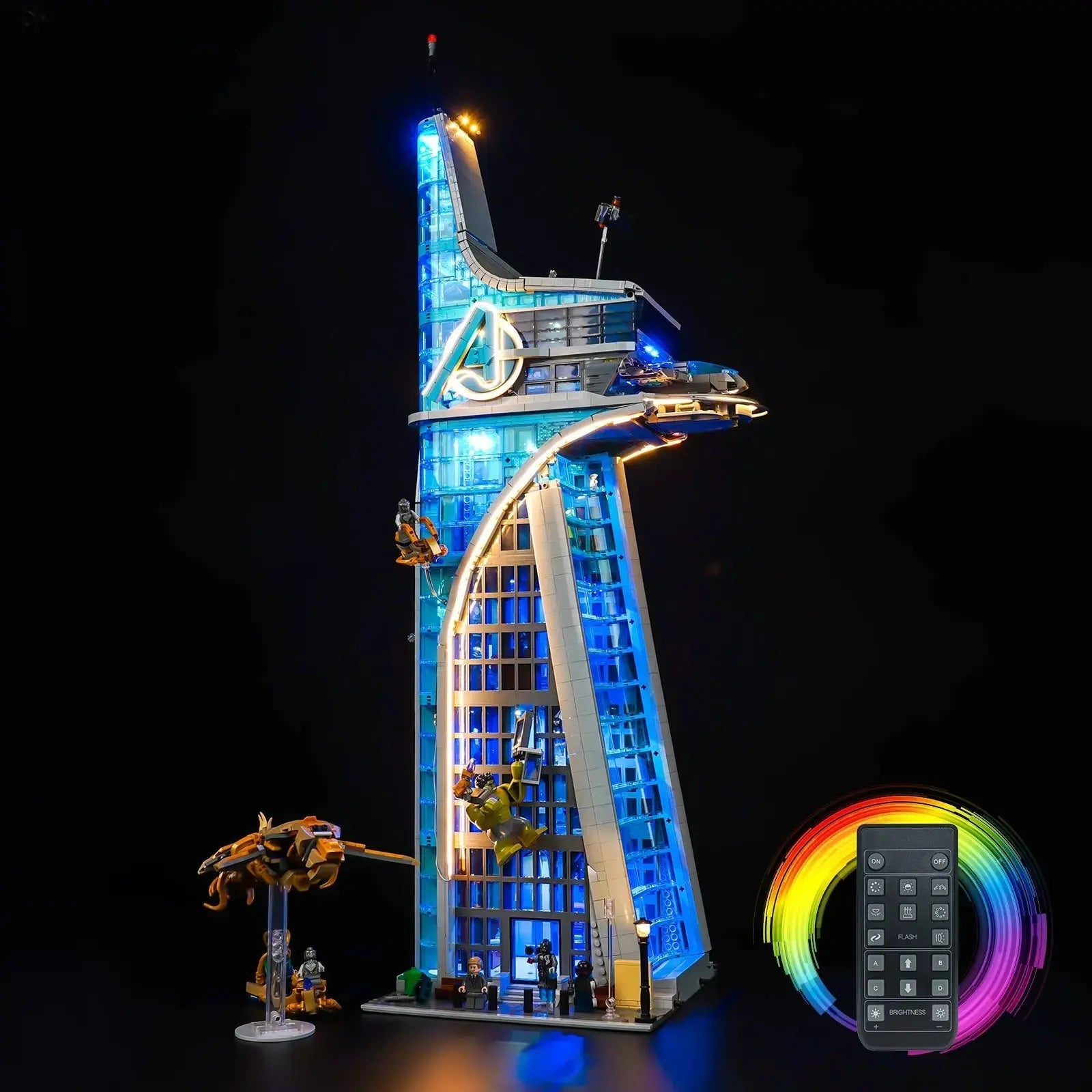 Light Kit for LEGO Marvel Avengers Tower #76269 - Bright My Bricks