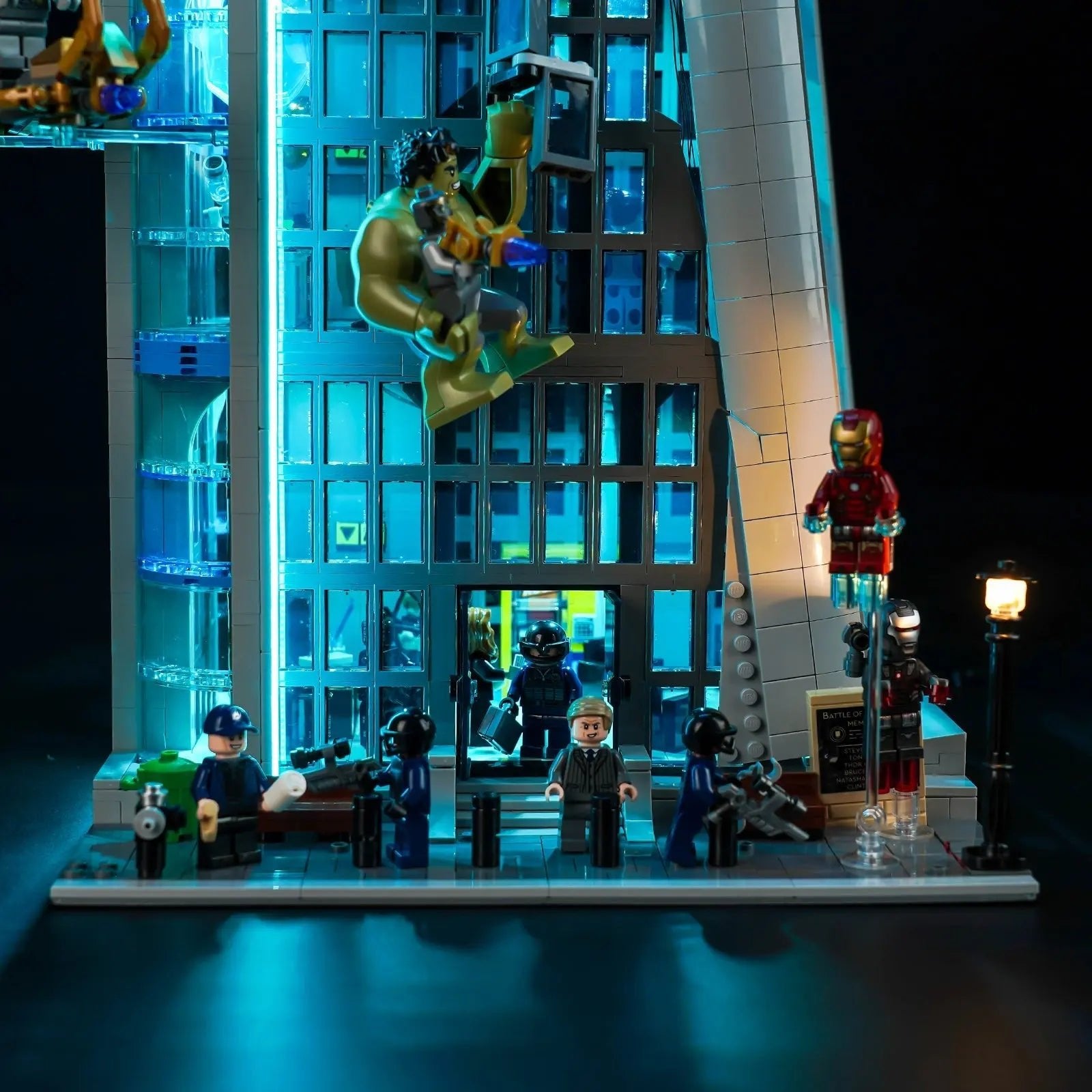 Bright My Bricks LED kit for LEGO Marvel Avengers Tower #76269
