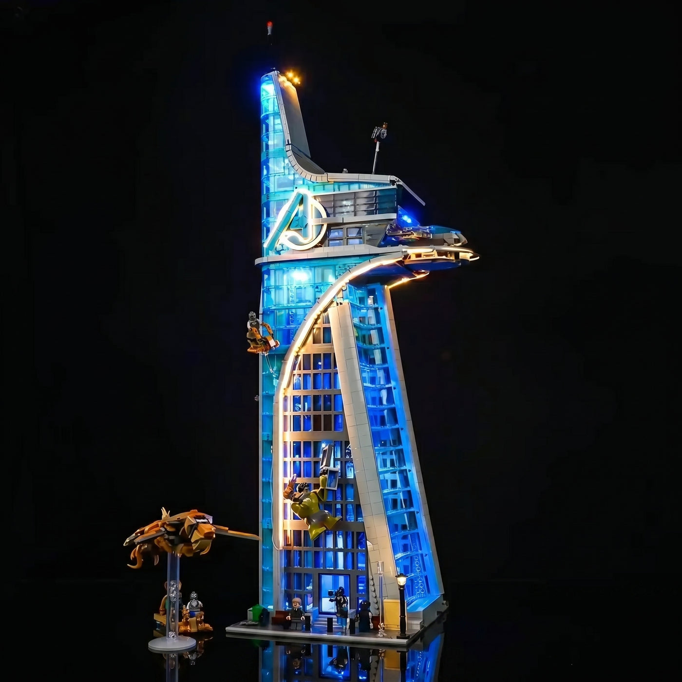 LED light kit for LEGO® Marvel Avengers Tower #76269 | Bright My Bricks