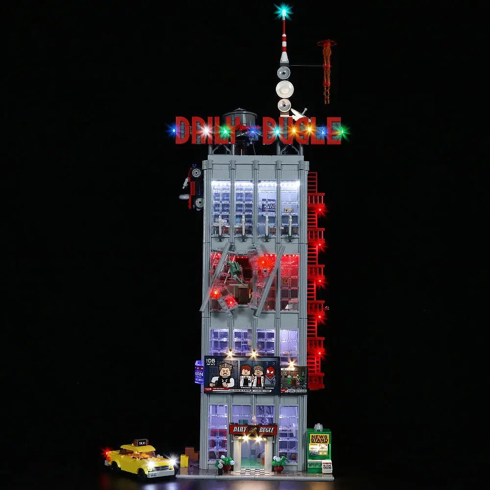 Light Kit for LEGO Marvel Daily Bugle #76178 - Bright My Bricks