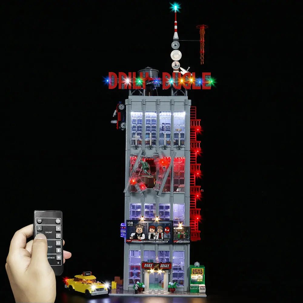 Light Kit for LEGO Marvel Daily Bugle #76178 - Bright My Bricks