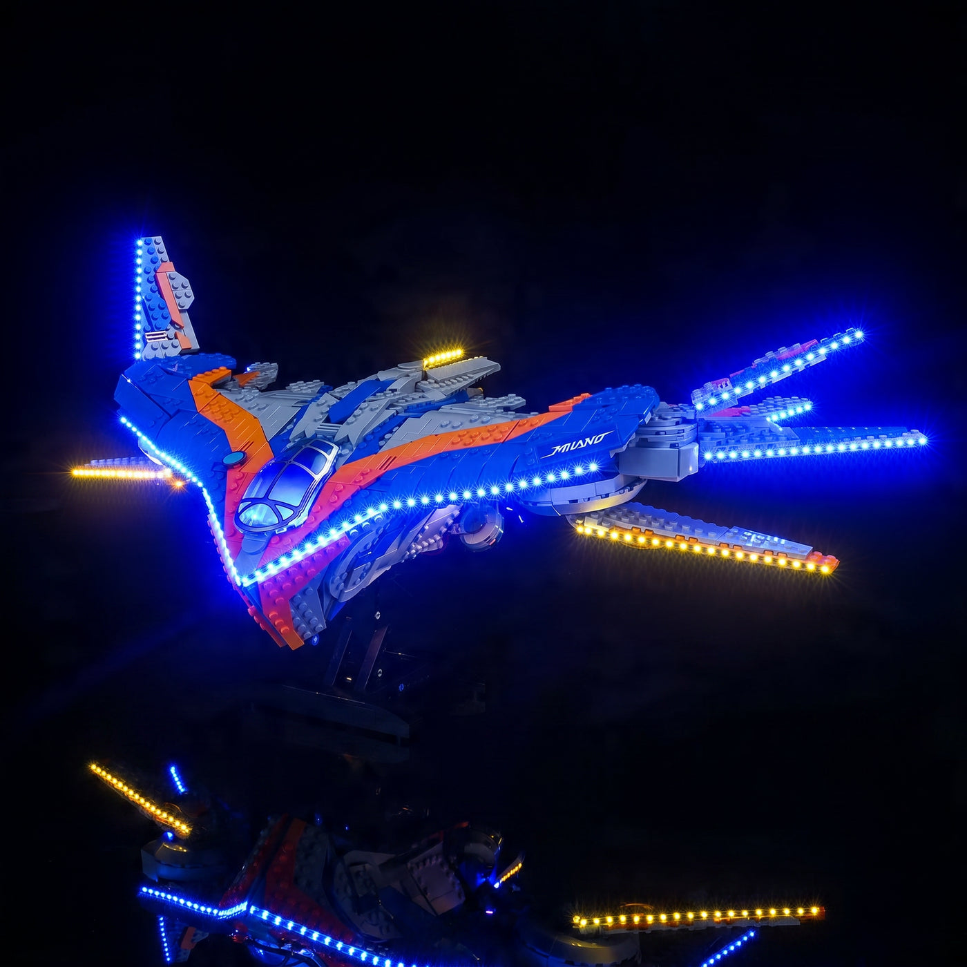 LED light kit for LEGO® Marvel Guardians of the Galaxy: The Milano #76286 | Bright My Bricks