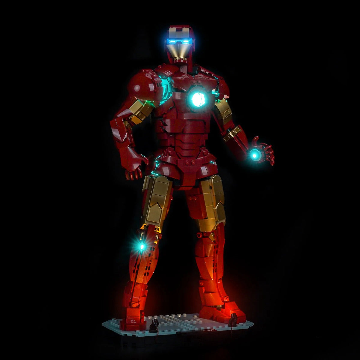 LED light kit for LEGO® Marvel Iron Man Mark 3 Collectors' Edition #76344 | Bright My Bricks