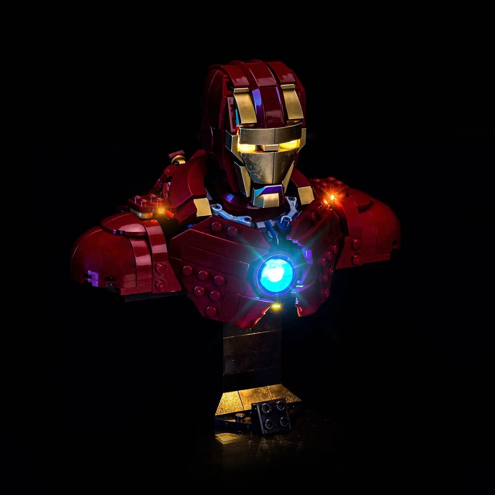 Light Kit for LEGO Marvel Iron Man MK4 Bust #76327 - Bright My Bricks