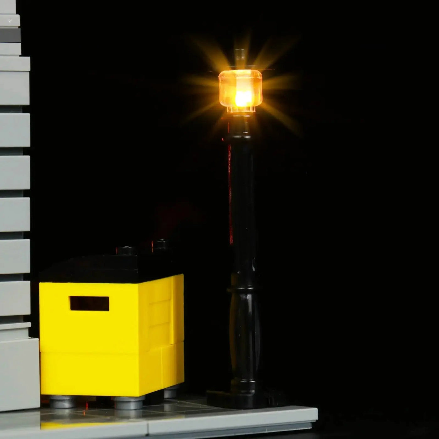 LED light kit for LEGO® Marvel Sanctum Sanctorum #76218, showcase lighting view