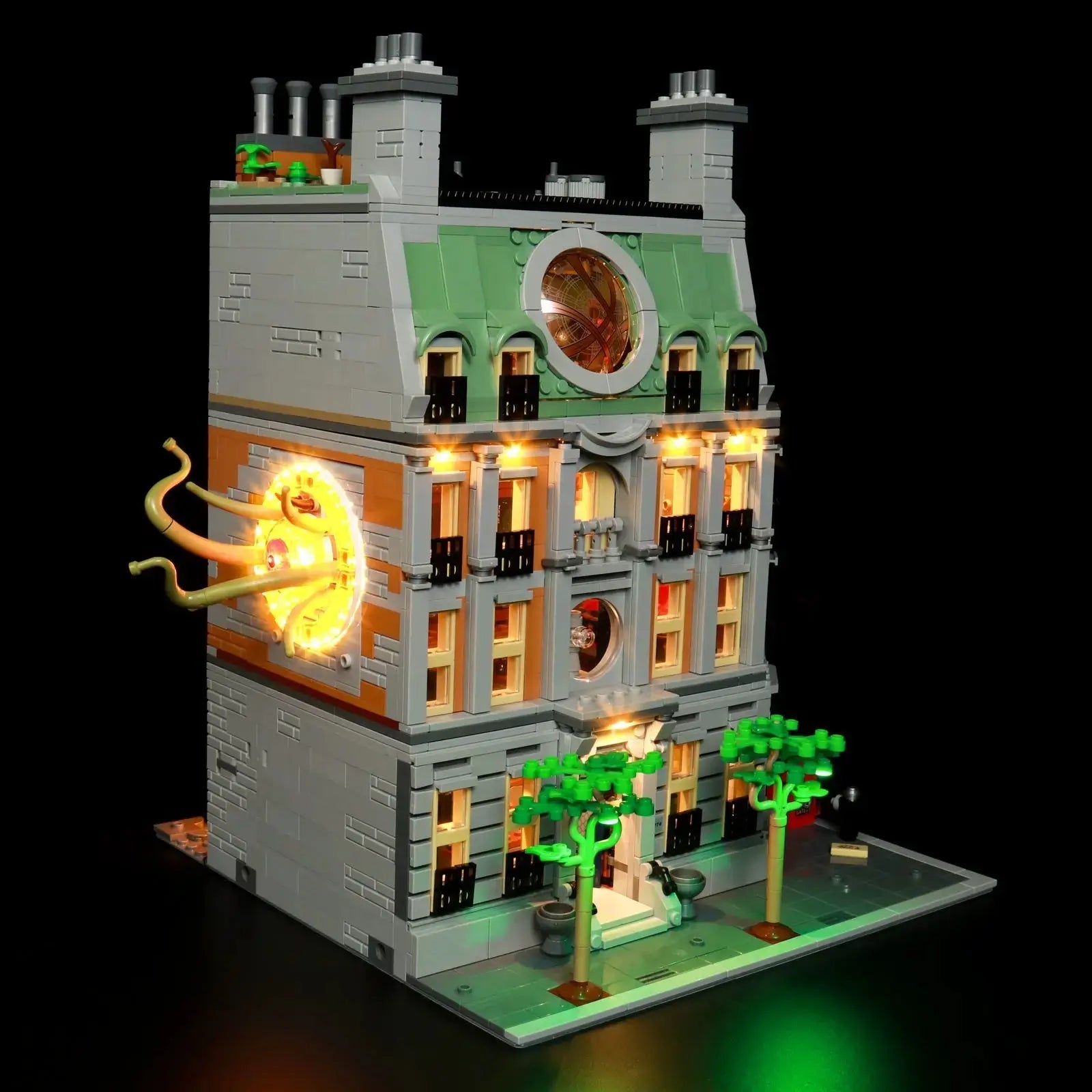 LEGO Marvel Sanctum Sanctorum #76218 LED lighting detail