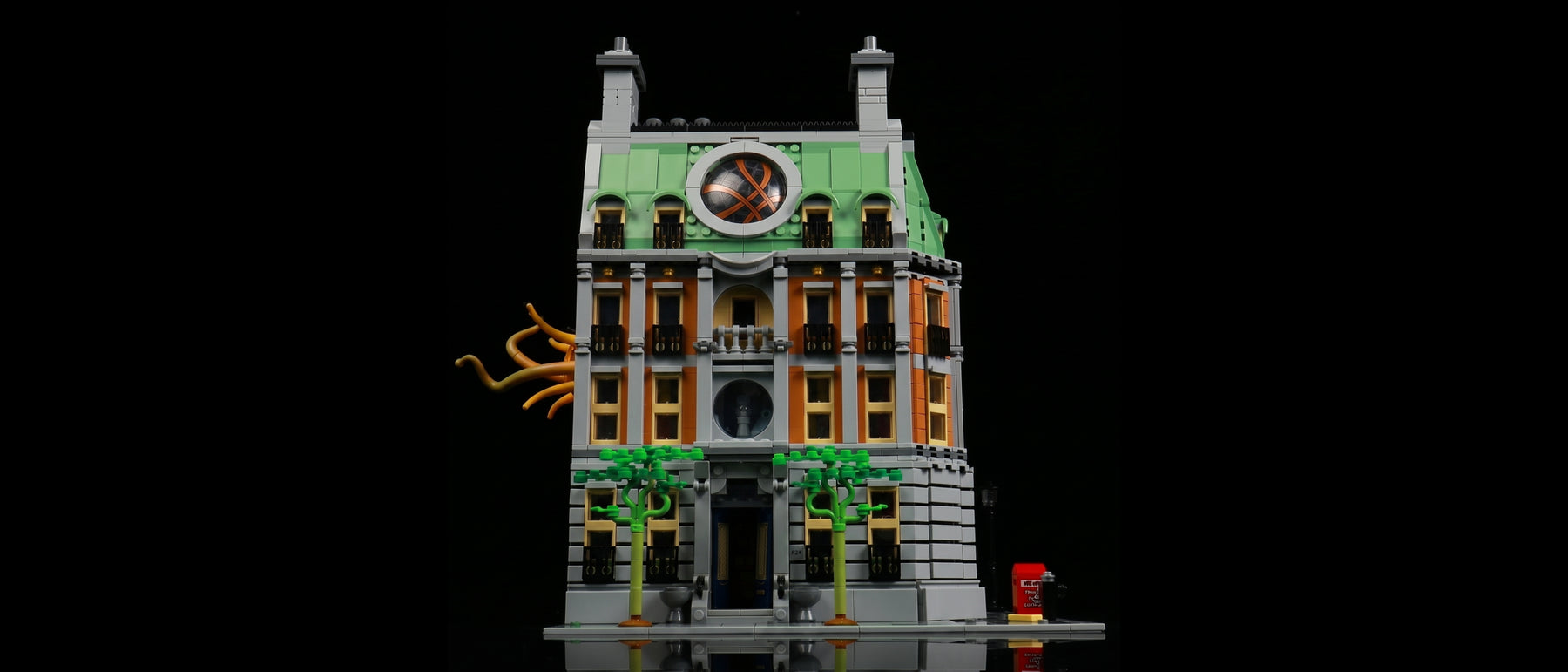Light Kit for LEGO® Marvel Sanctum Sanctorum #76218 — standard build, without the LED light kit