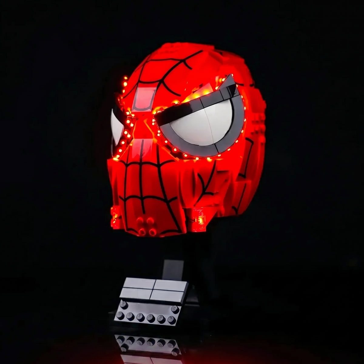 LED light kit for LEGO® Marvel Spider-Man's Mask #76285 | Bright My Bricks