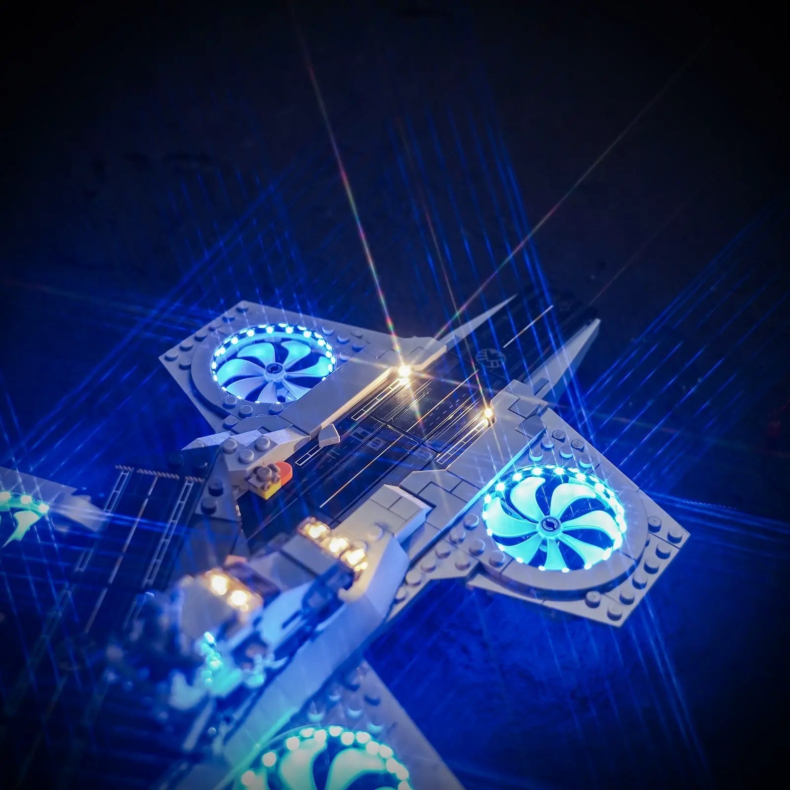Kit LED pour LEGO® L'héliporteur des Avengers #76295