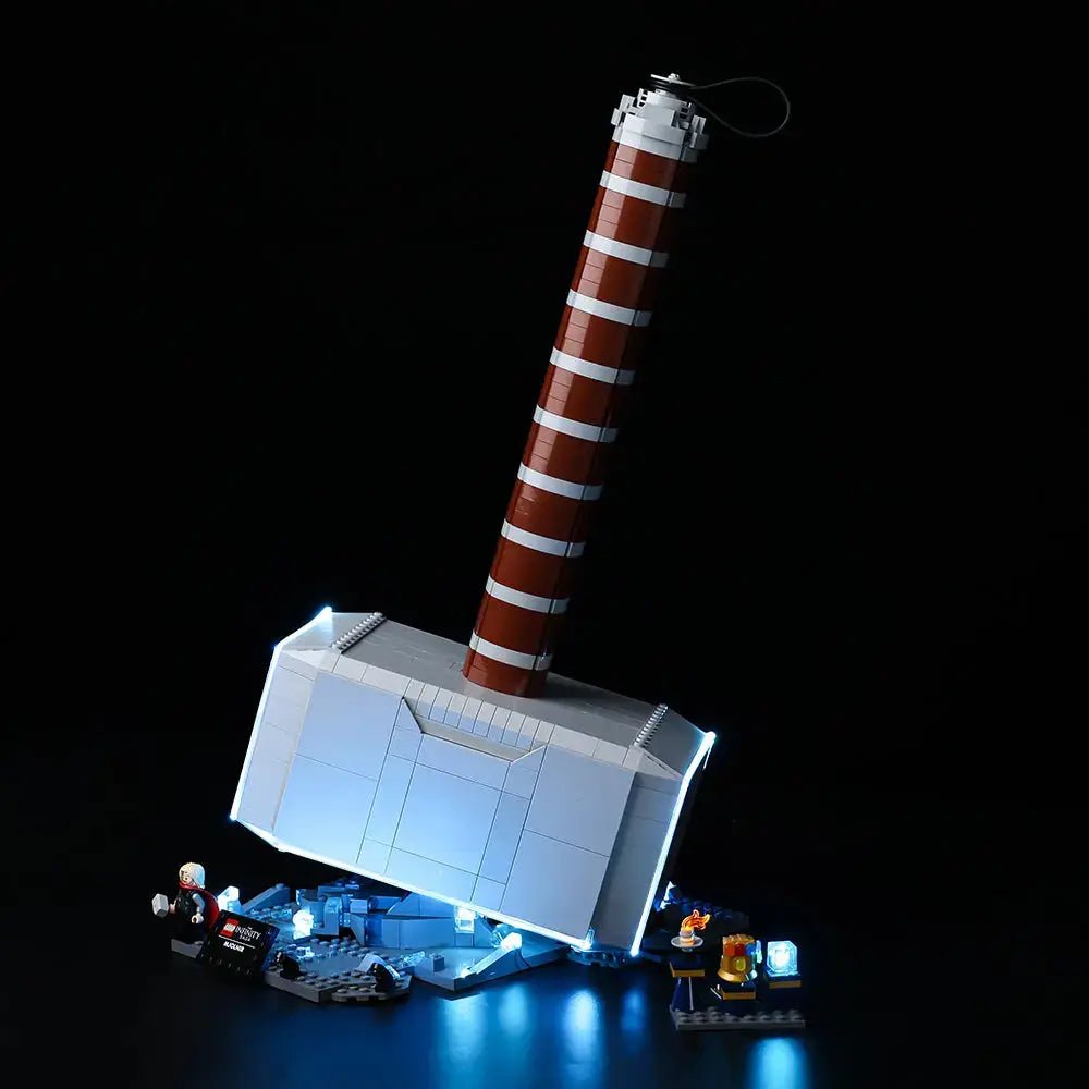 Light Kit for LEGO Marvel Thor's Hammer #76209 - Bright My Bricks