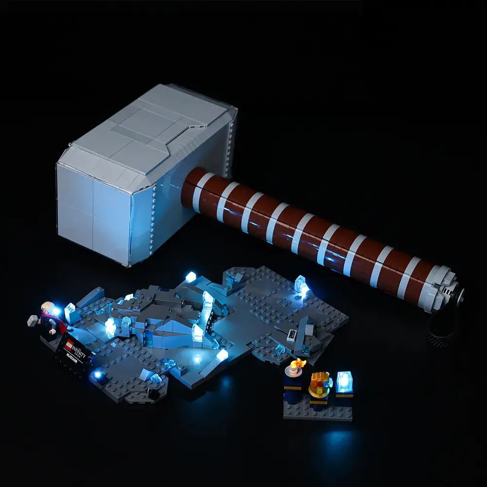 Light Kit for LEGO Marvel Thor's Hammer #76209 - Bright My Bricks