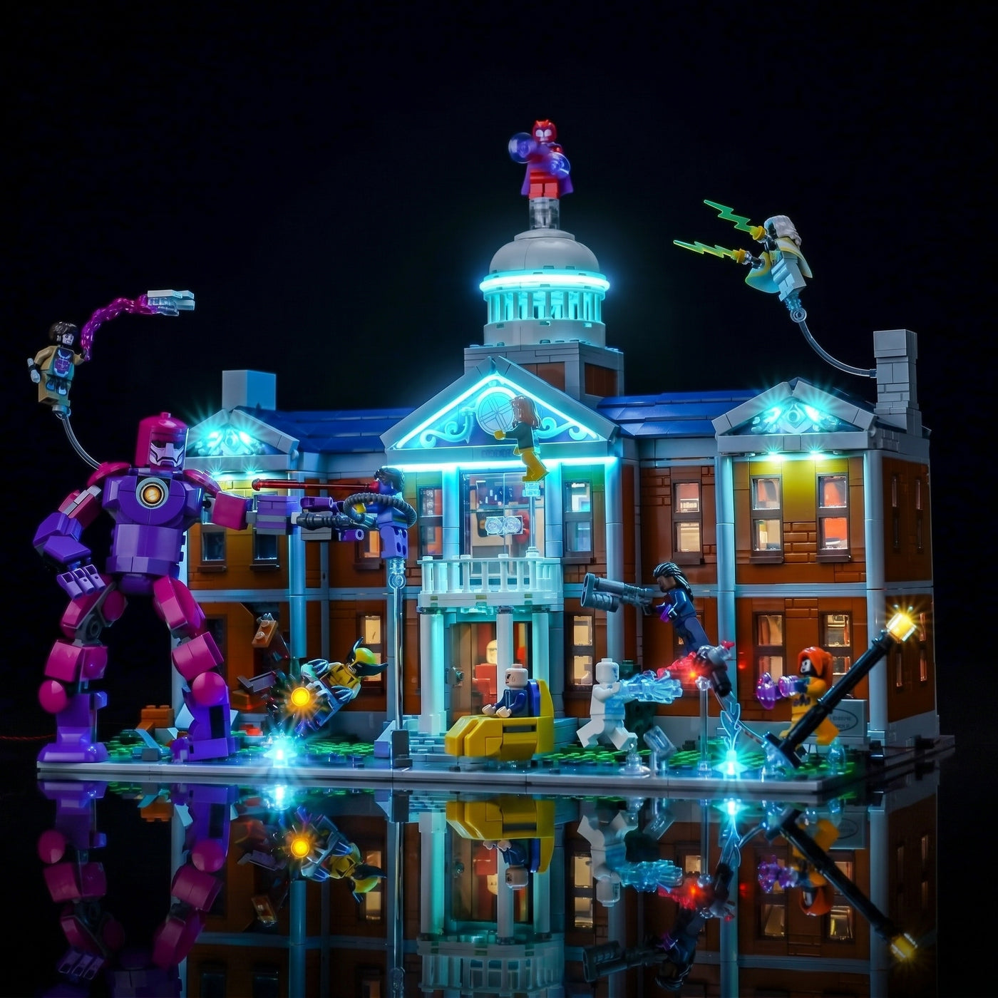 LED light kit for LEGO® Marvel X-Men: The X-Mansion #76294 | Bright My Bricks