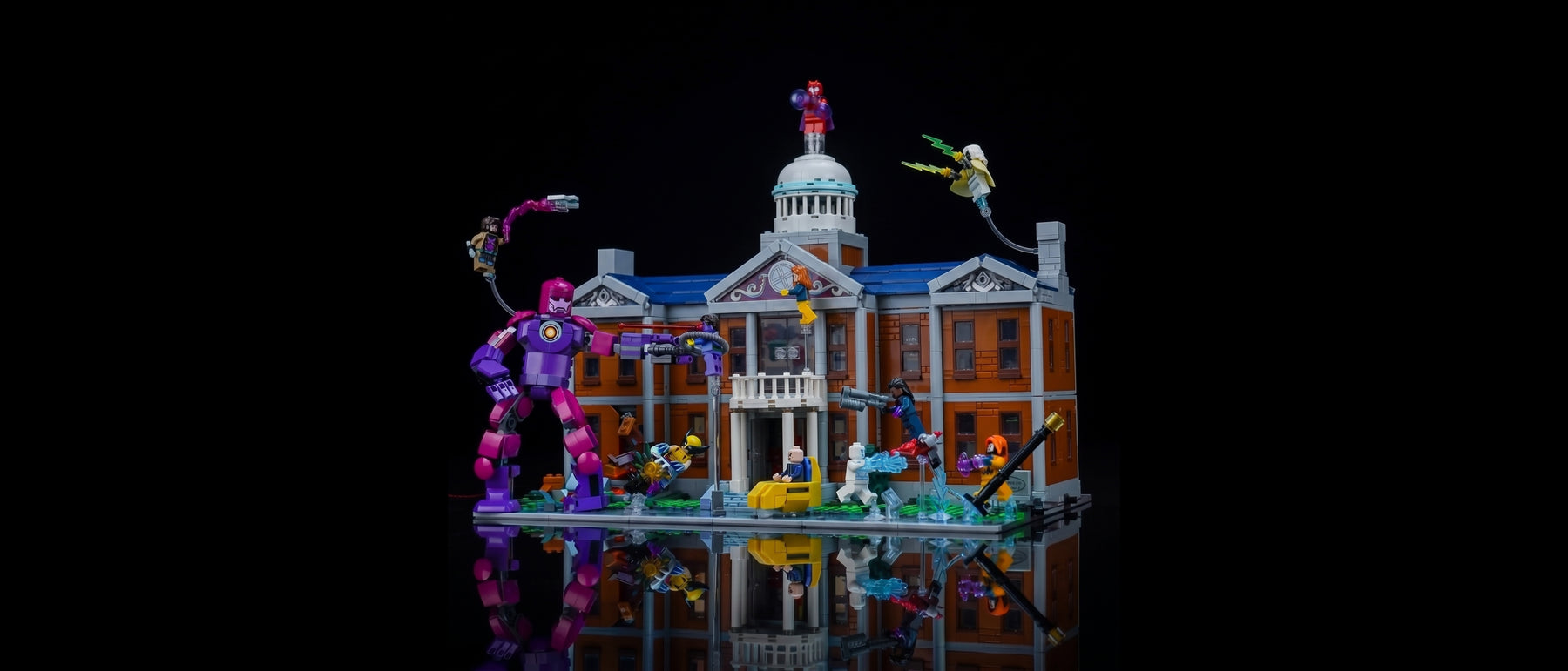 LED-Beleuchtungsset für LEGO® X-Men: X-Mansion #76294 — standard build, without the LED light kit