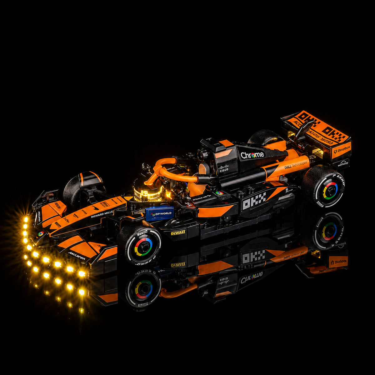 LED light kit for LEGO® McLaren F1 Team MCL38 Race Car #77251 | Bright My Bricks
