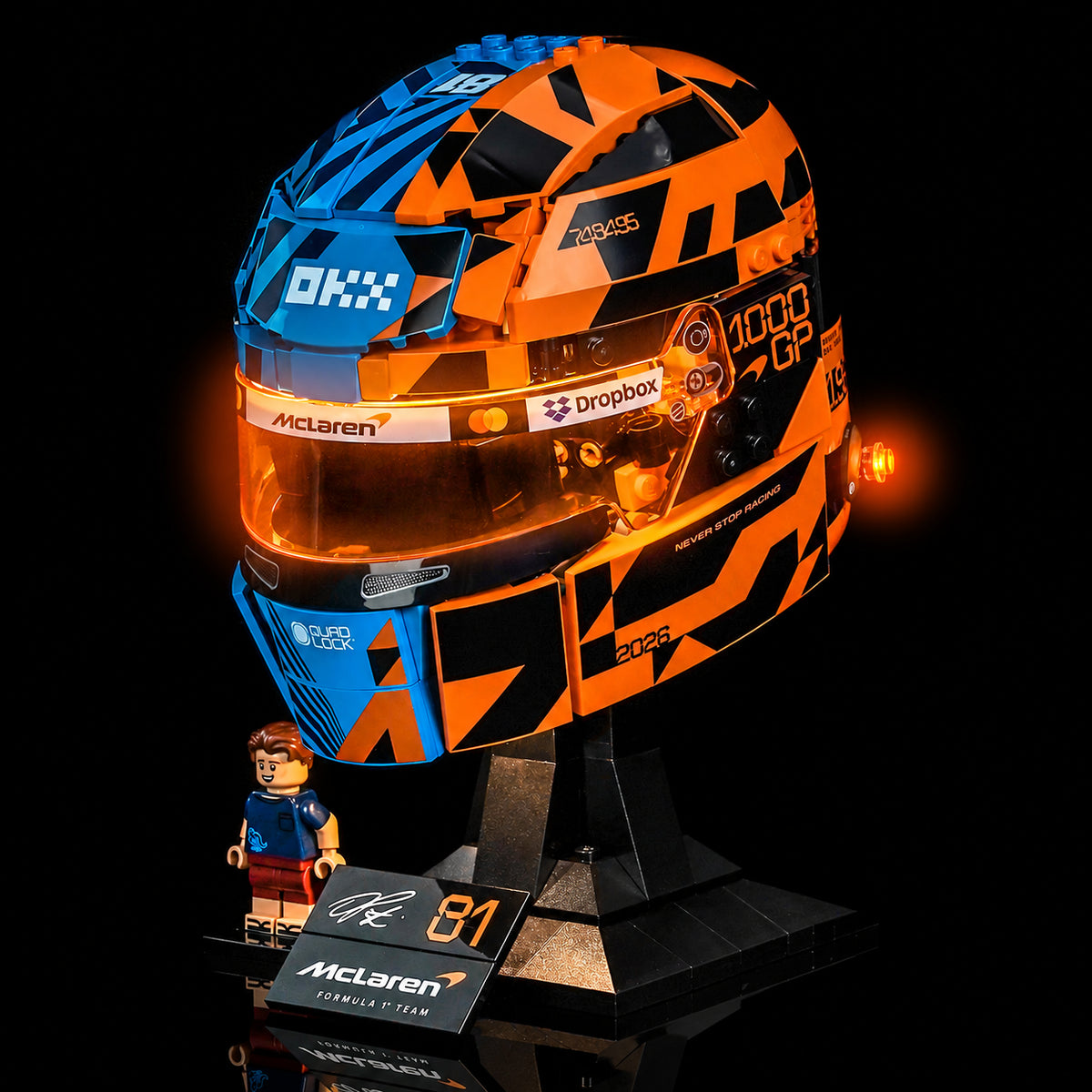 Light_Kit_for_LEGO_McLaren_Mastercard_F1_Team_Oscar_Piastri_Helmet_43017_Bright_My_Bricks_16