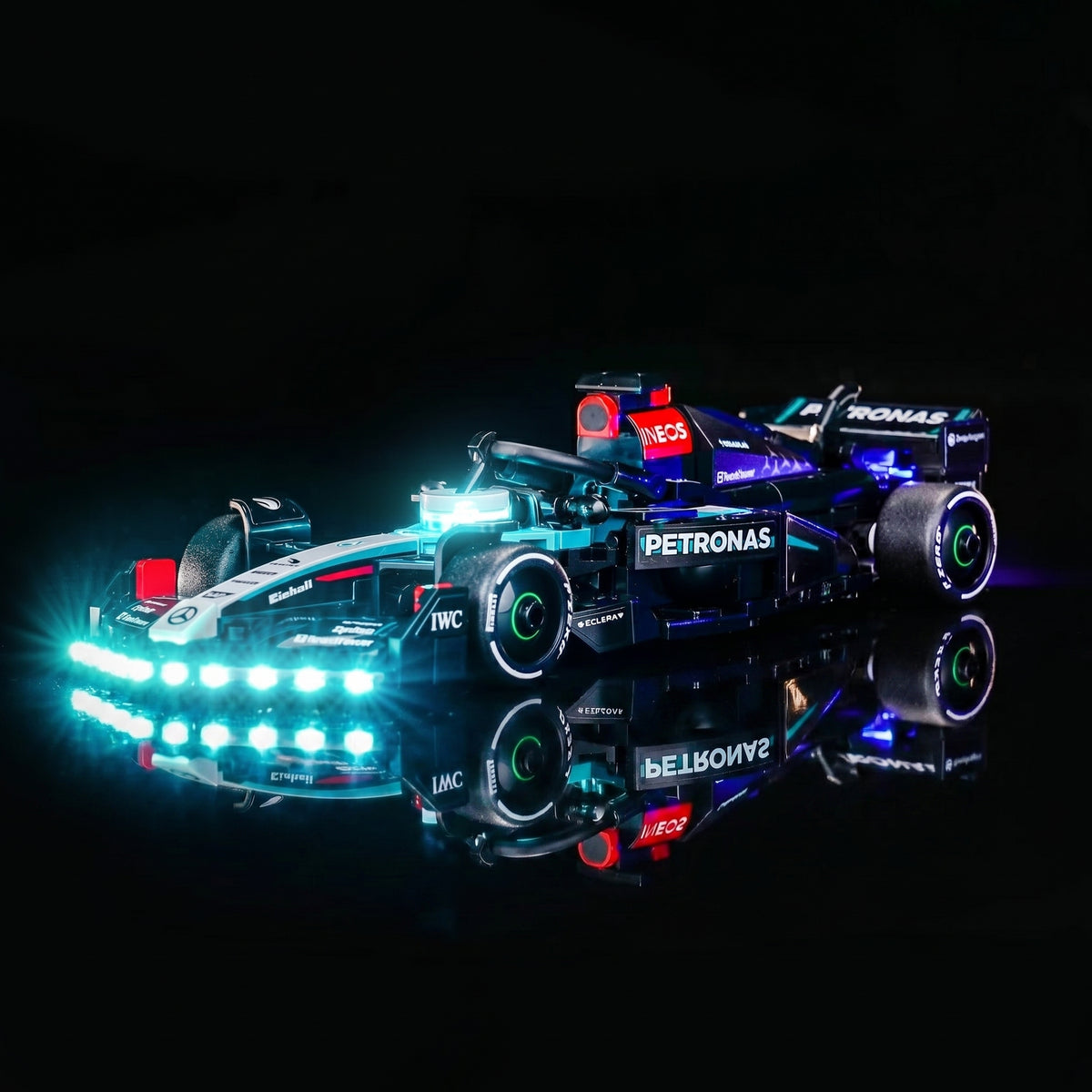 LED light kit for LEGO® Mercedes-AMG F1 W15 Race Car #77244 | Bright My Bricks