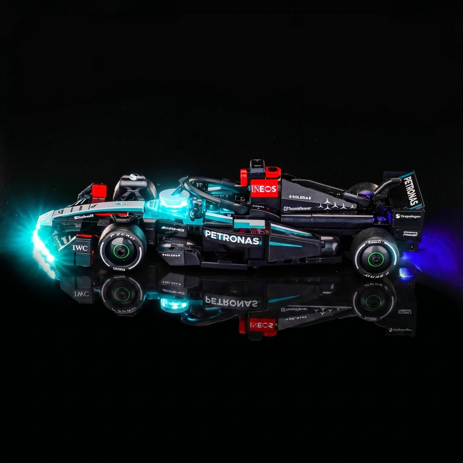 Light Kit for LEGO® Mercedes-AMG F1 W15 Race Car #77244