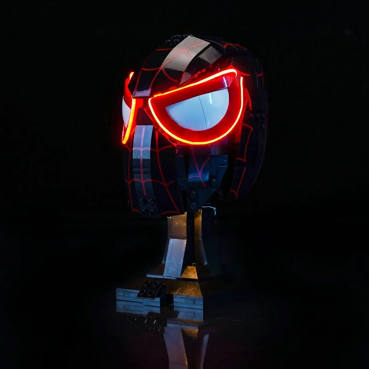 LED light kit for LEGO® Miles Morales' Mask #76329 | Bright My Bricks