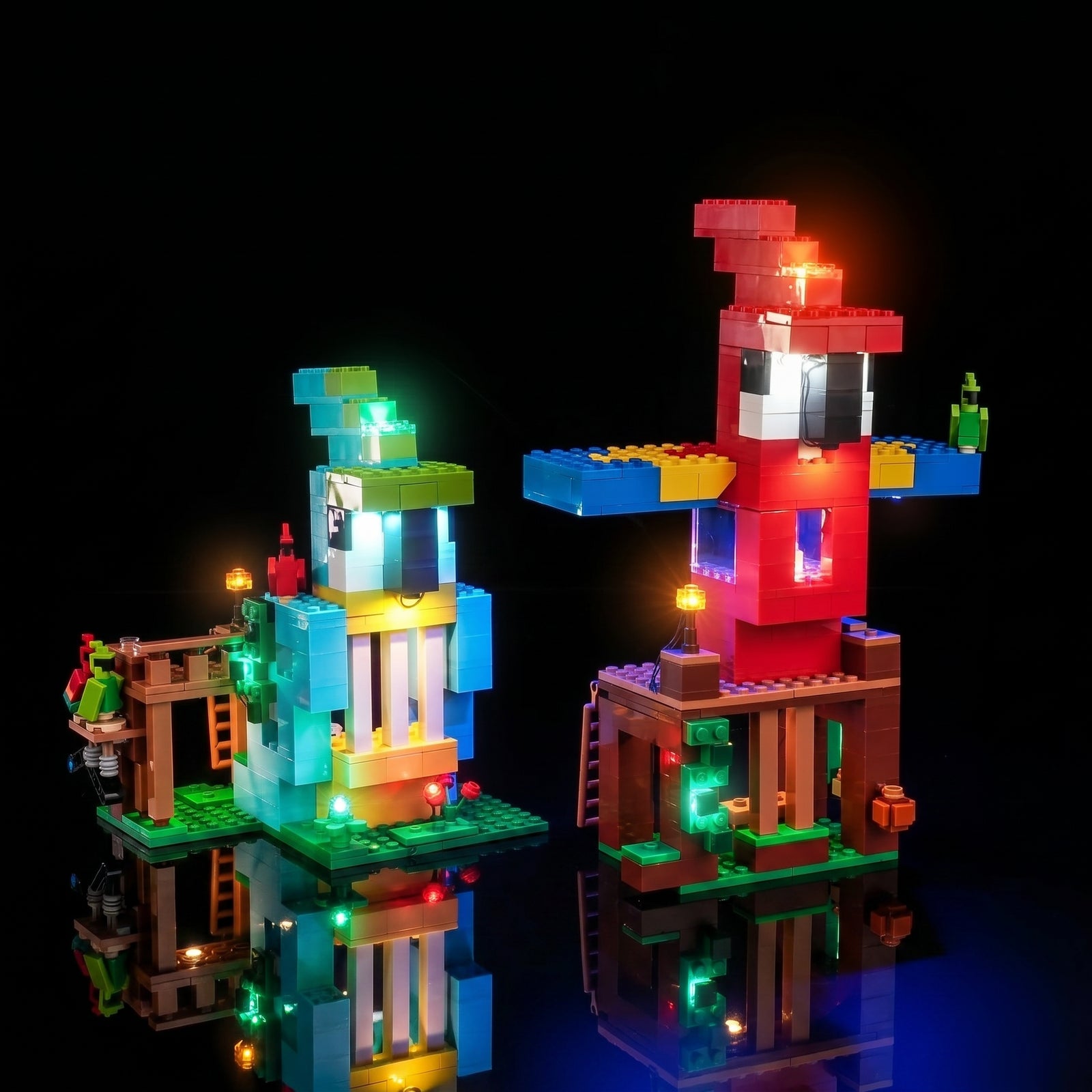 Light Kit for LEGO® Minecraft The Parrot Houses #21282