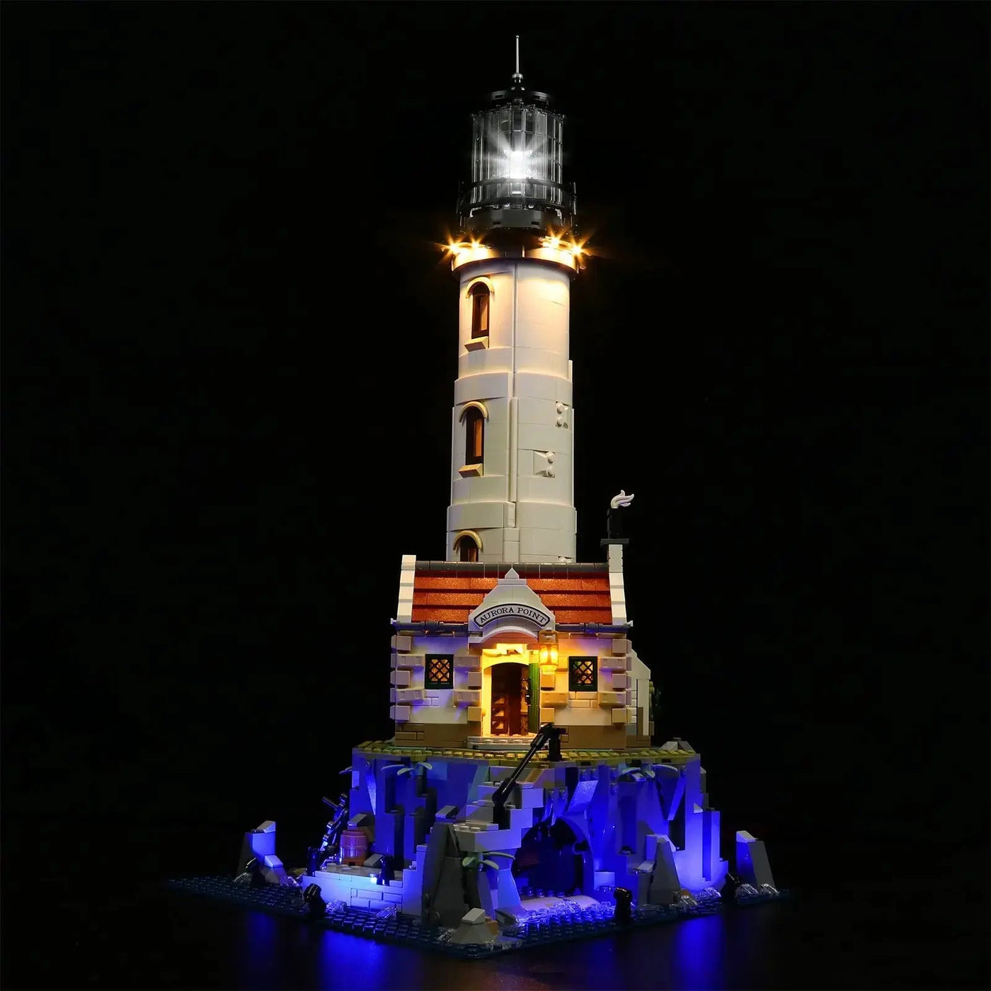 LED light kit for LEGO® Motorized Lighthouse #21335 | Bright My Bricks