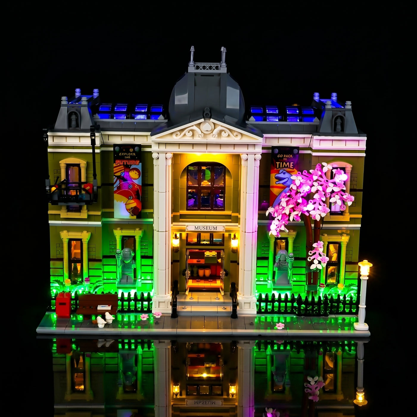 LED light kit for LEGO® Natural History Museum #10326 | Bright My Bricks