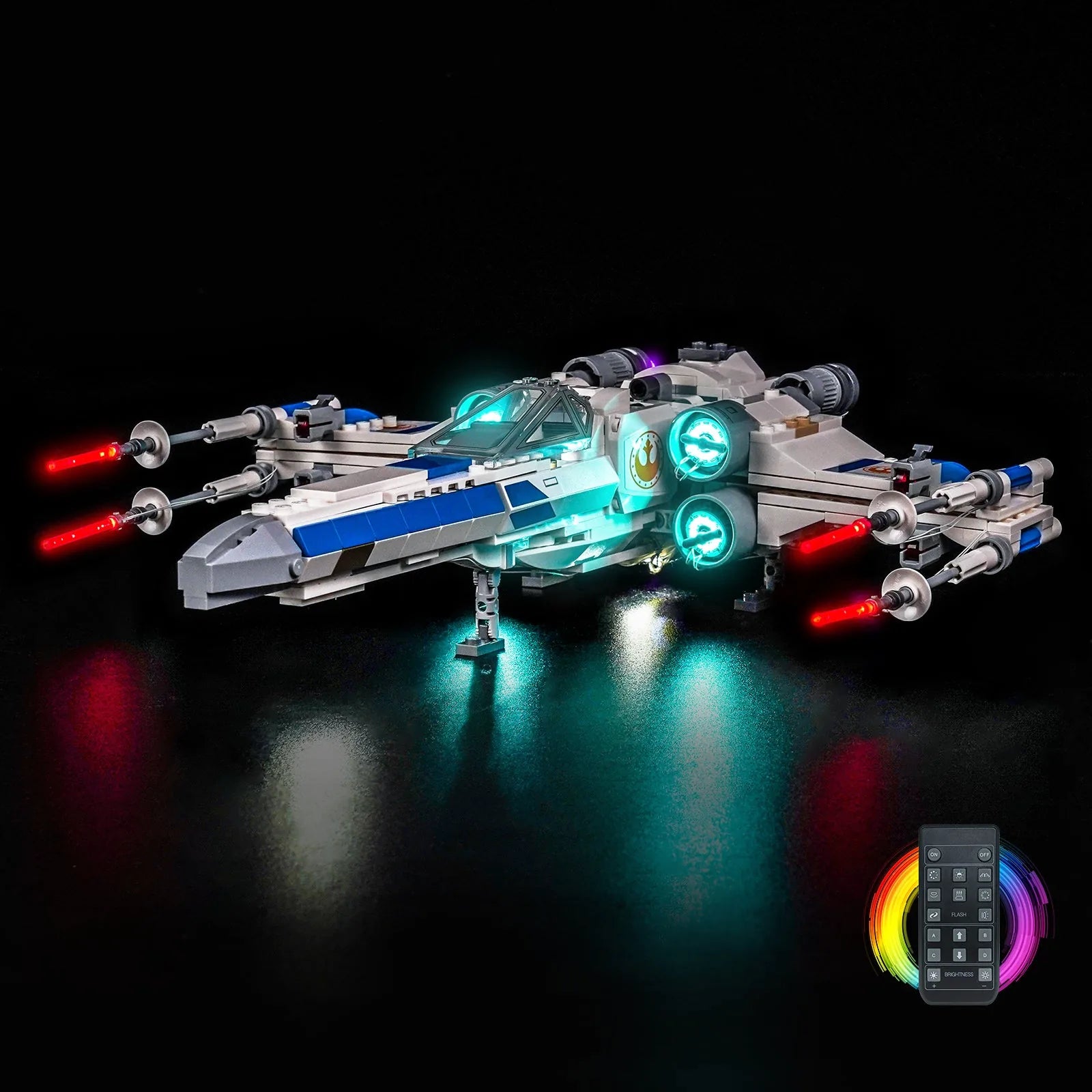 Light Kit for LEGO New Republic X-Wing Starfighter #75460 - Bright My Bricks