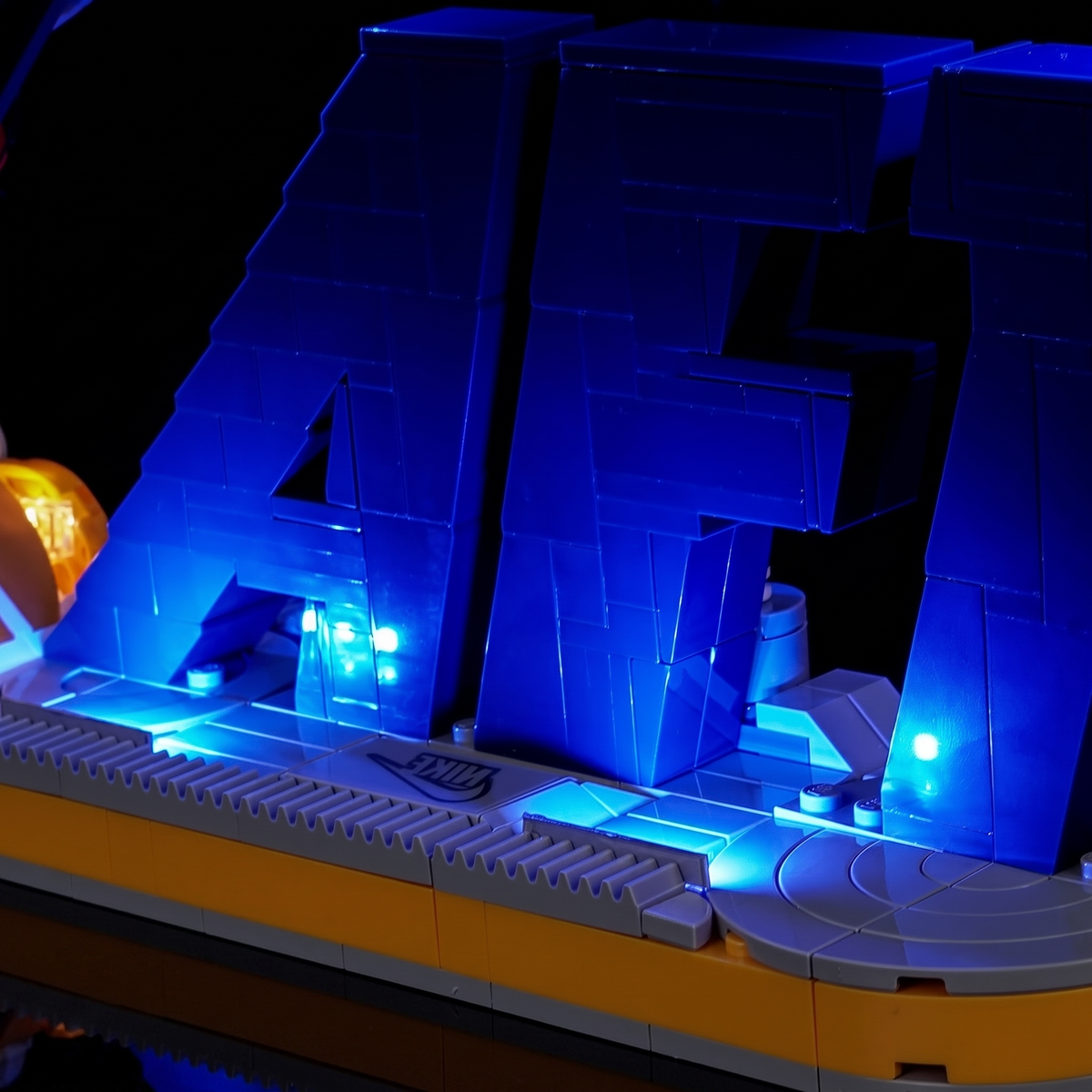 LED lights for LEGO® Nike Air Force 1 #43026, LED kit powered on