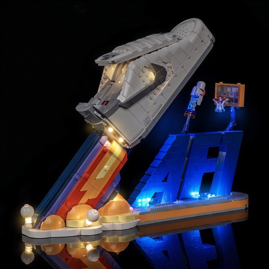 LED lights for LEGO® Nike Air Force 1 #43026, the small basket scene lit