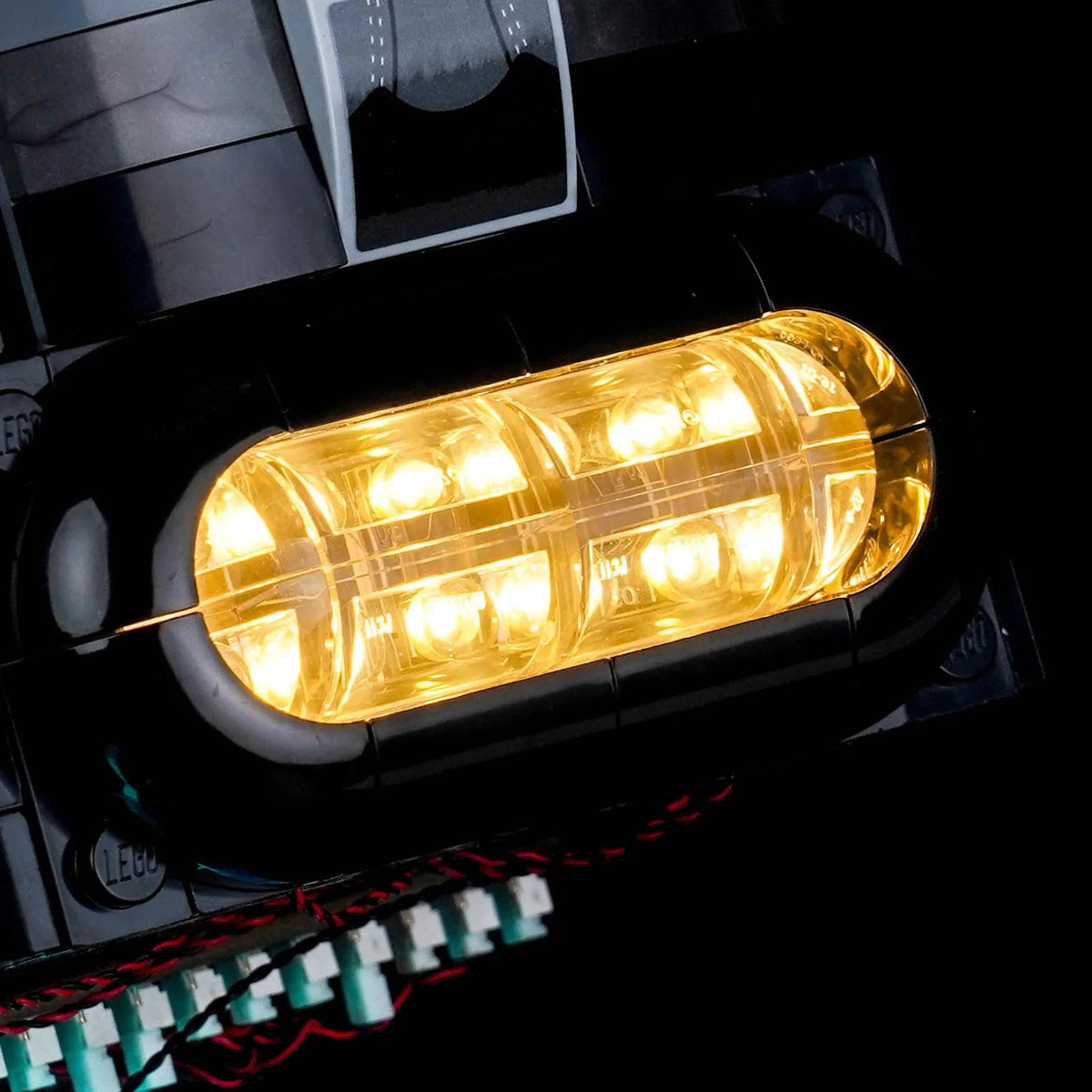 LED light kit for LEGO® Nike Air Max 95 #43025, close-up of the LED lighting detail