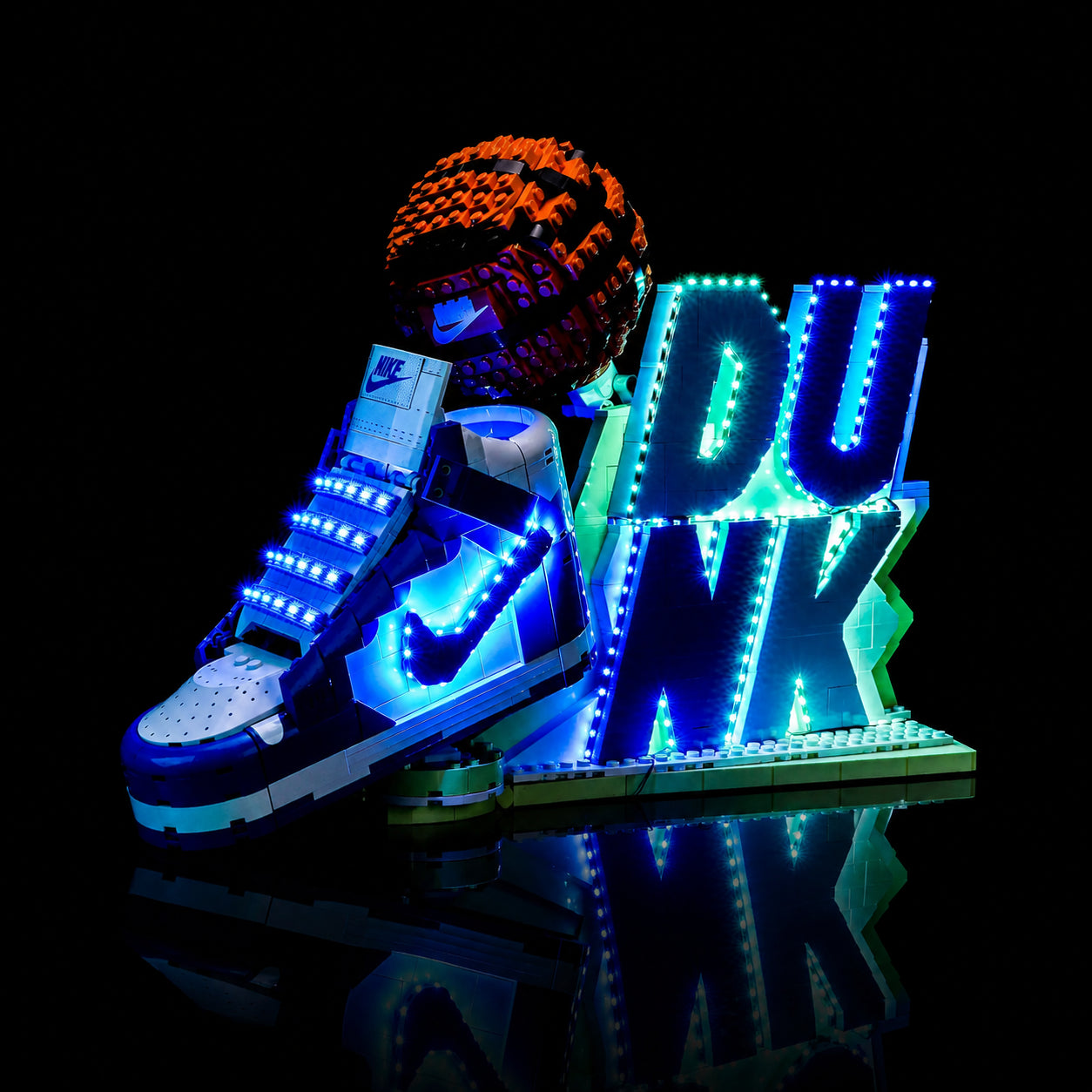 LED light kit for LEGO® Nike Dunk #43008 | Bright My Bricks