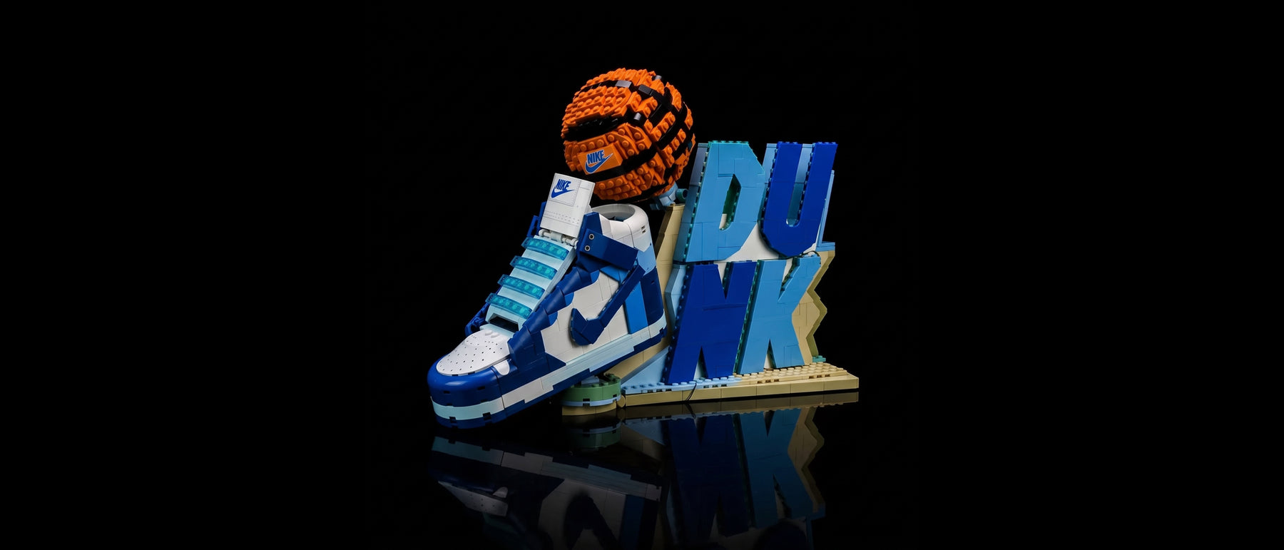 Light Kit for LEGO® Nike Dunk #43008 — standard build, without the LED light kit