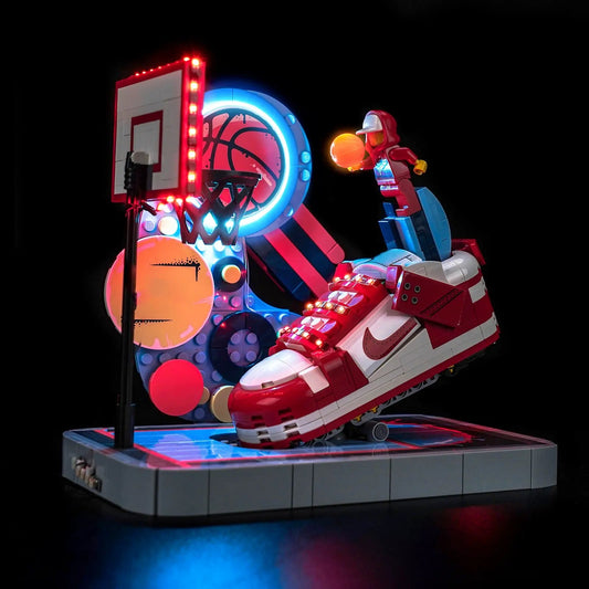 LED light kit for LEGO® Nike Dunk Trickshot #43021 | Bright My Bricks