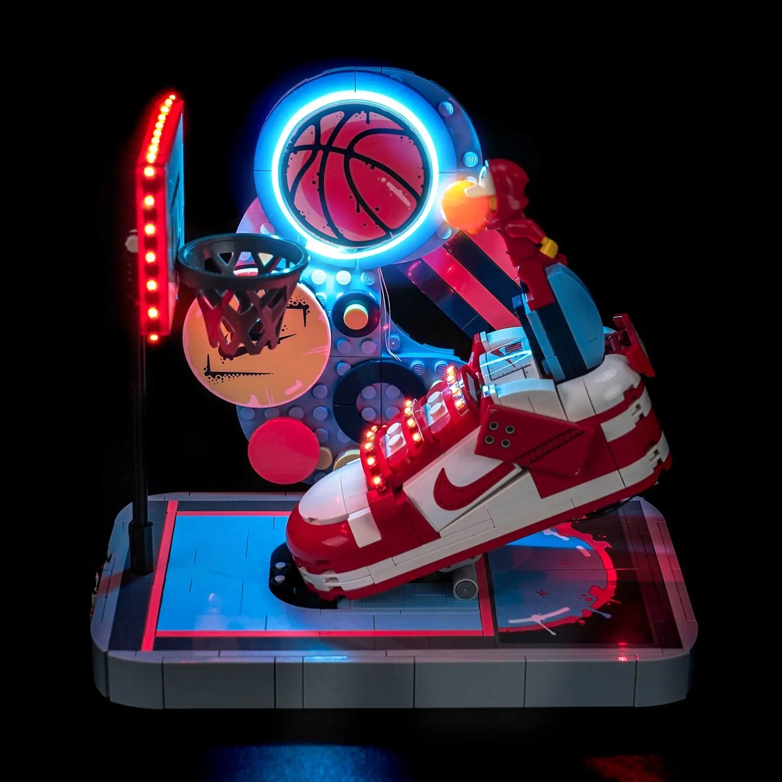 LED light kit for LEGO® Nike Dunk Trickshot #43021 | Bright My Bricks