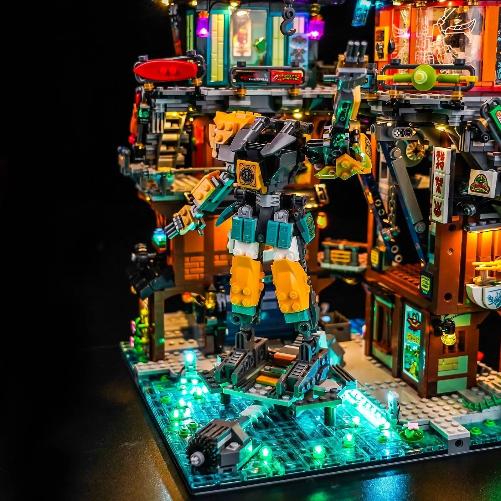 Kit LED pour LEGO® Ateliers NINJAGO® City #71837