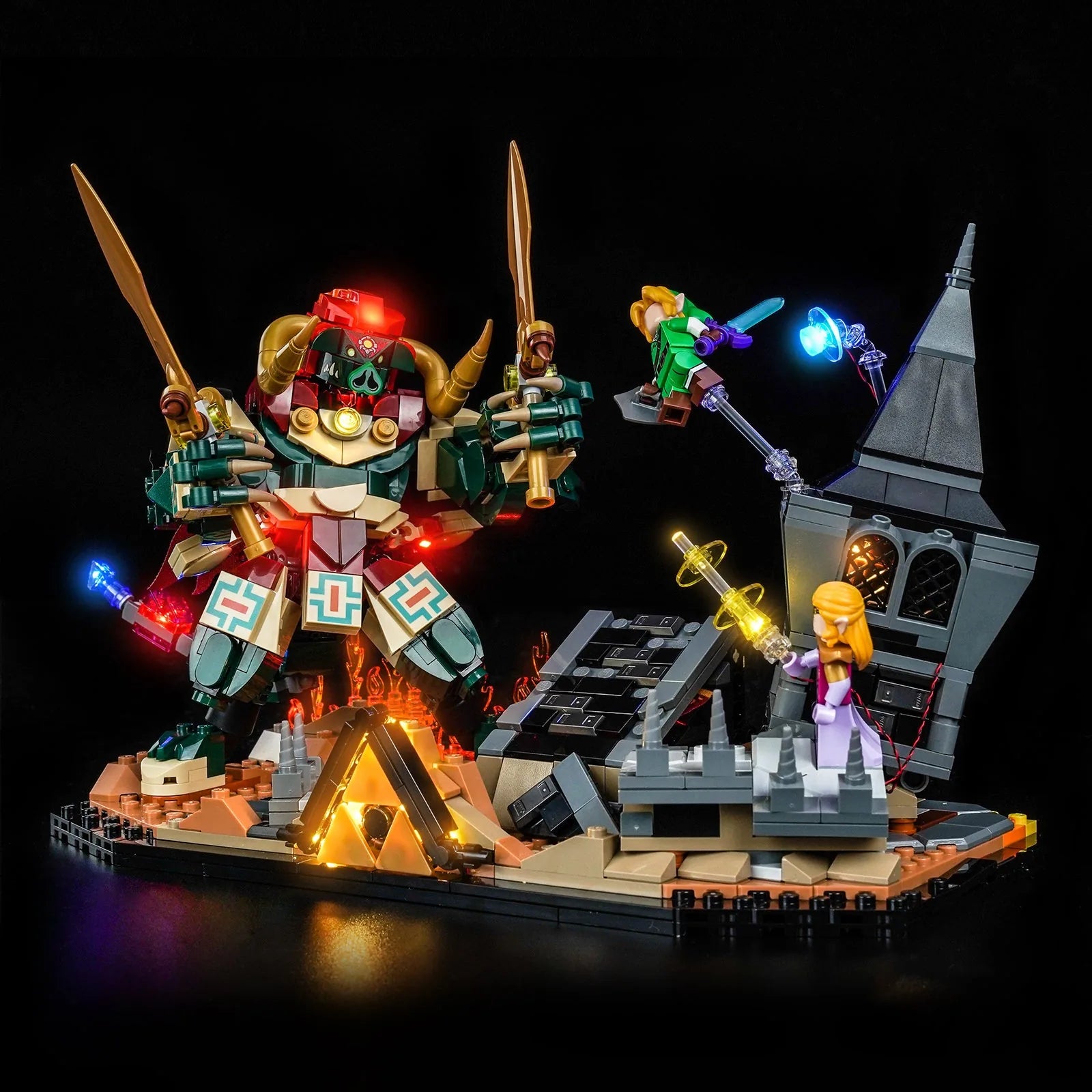 LED-Beleuchtungsset für LEGO® Ocarina of Time Das Letzte Gefecht #77093