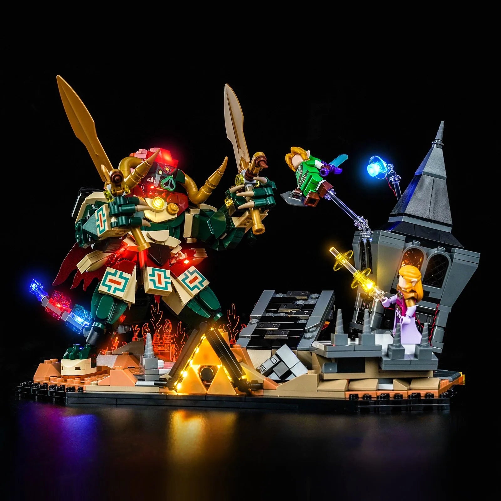 LED-Beleuchtungsset für LEGO® Ocarina of Time Das Letzte Gefecht #77093