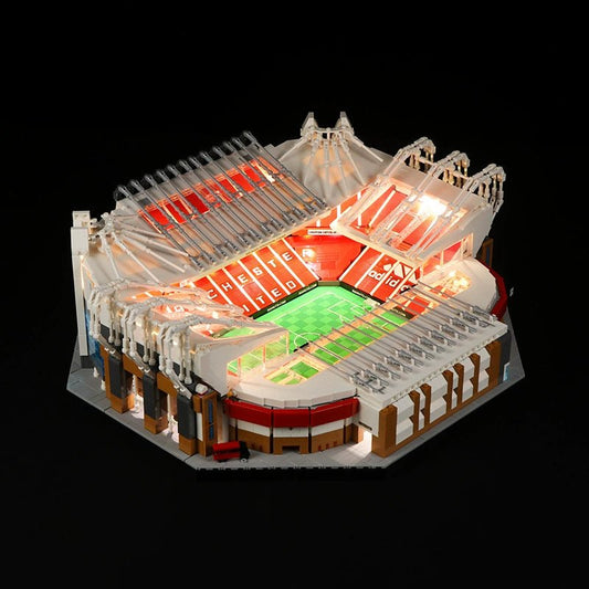 LED lights for LEGO® Old Trafford #10272, warm LED glow detail