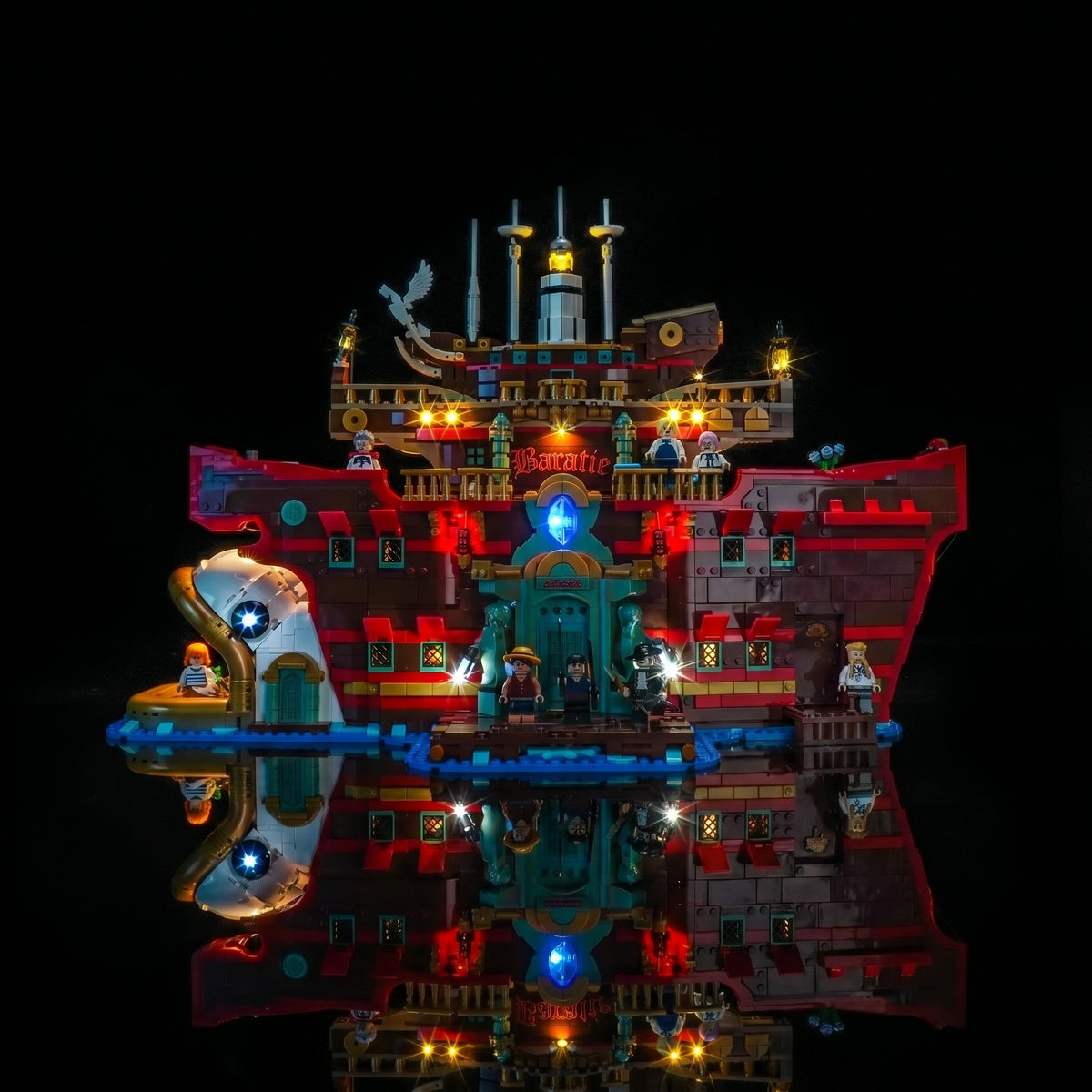 LED light kit for LEGO® One Piece The Baratie Floating Restaurant #75640 | Bright My Bricks