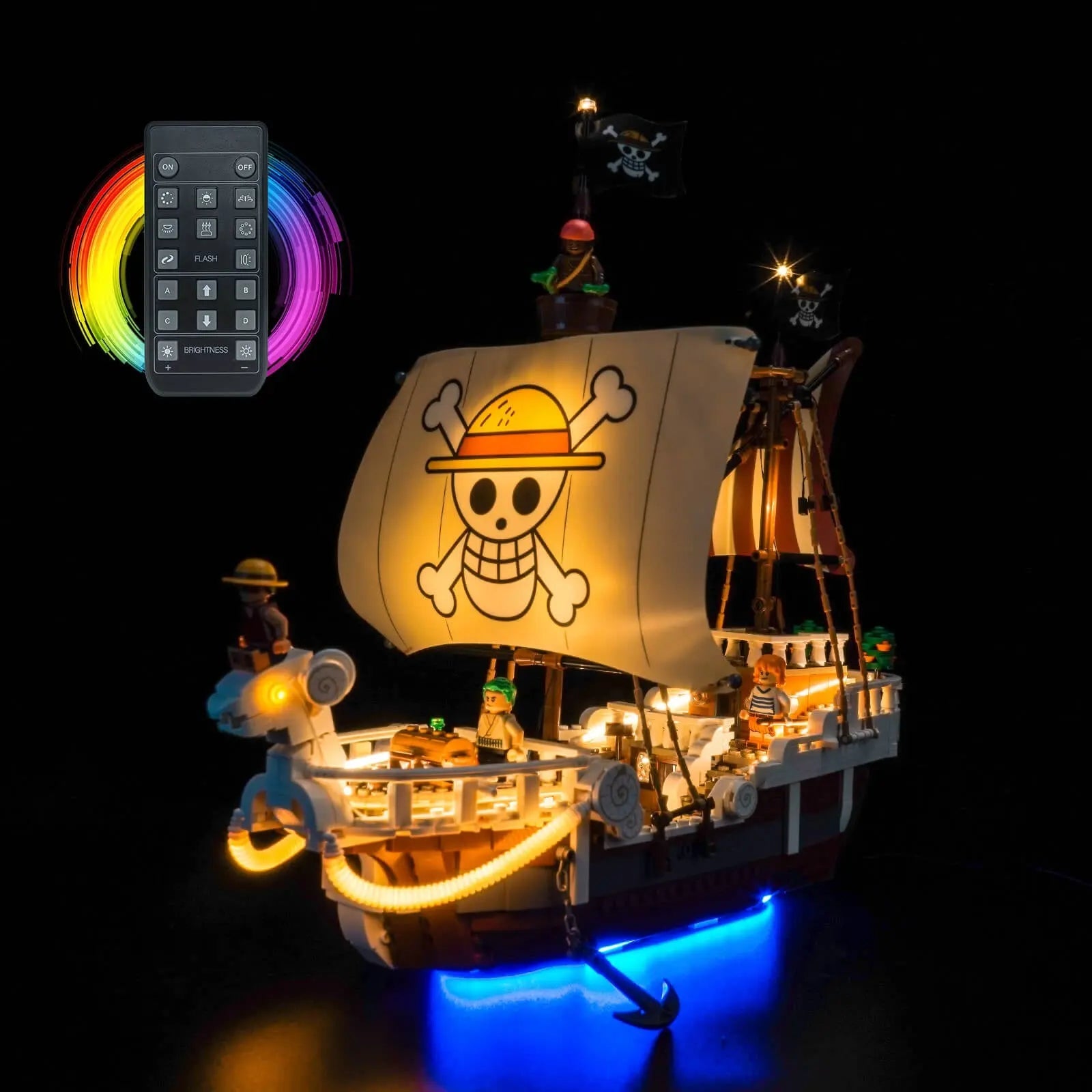 Light Kit for LEGO One Piece The Going Merry Pirate Ship #75639 - Bright My Bricks