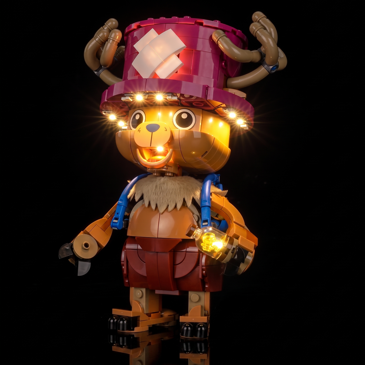 Bright My Bricks LED light kit for LEGO® One Piece Tony Tony Chopper #75643 — close-up of the LED detail