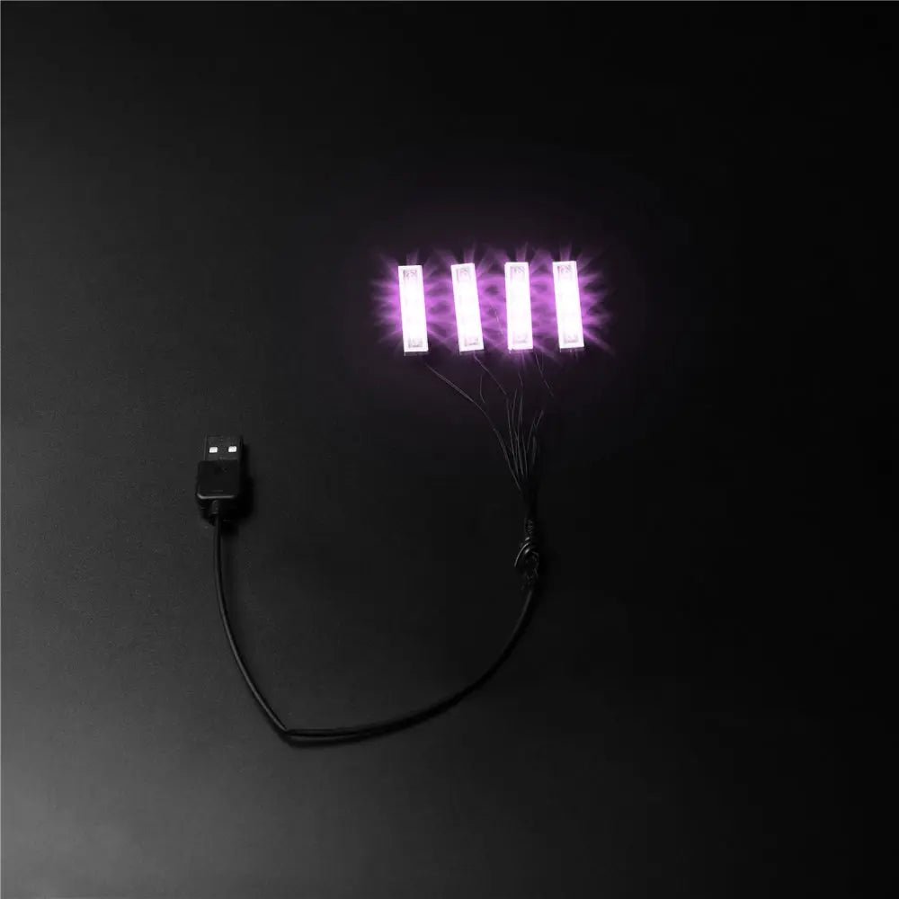 One-to-Four LED Light Strip 0.5m (Pack of 3) — LEGO® LED lighting accessory, brightened interior detail