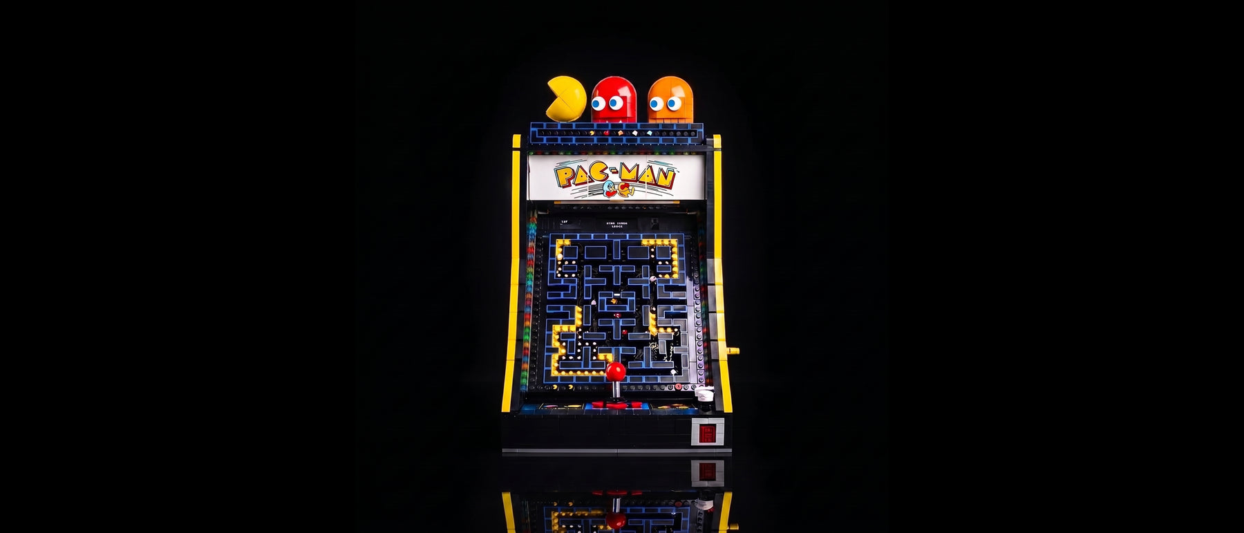 Kit LED pour LEGO® Jeu d’arcade PAC-MAN #10323 — standard build, without the LED light kit