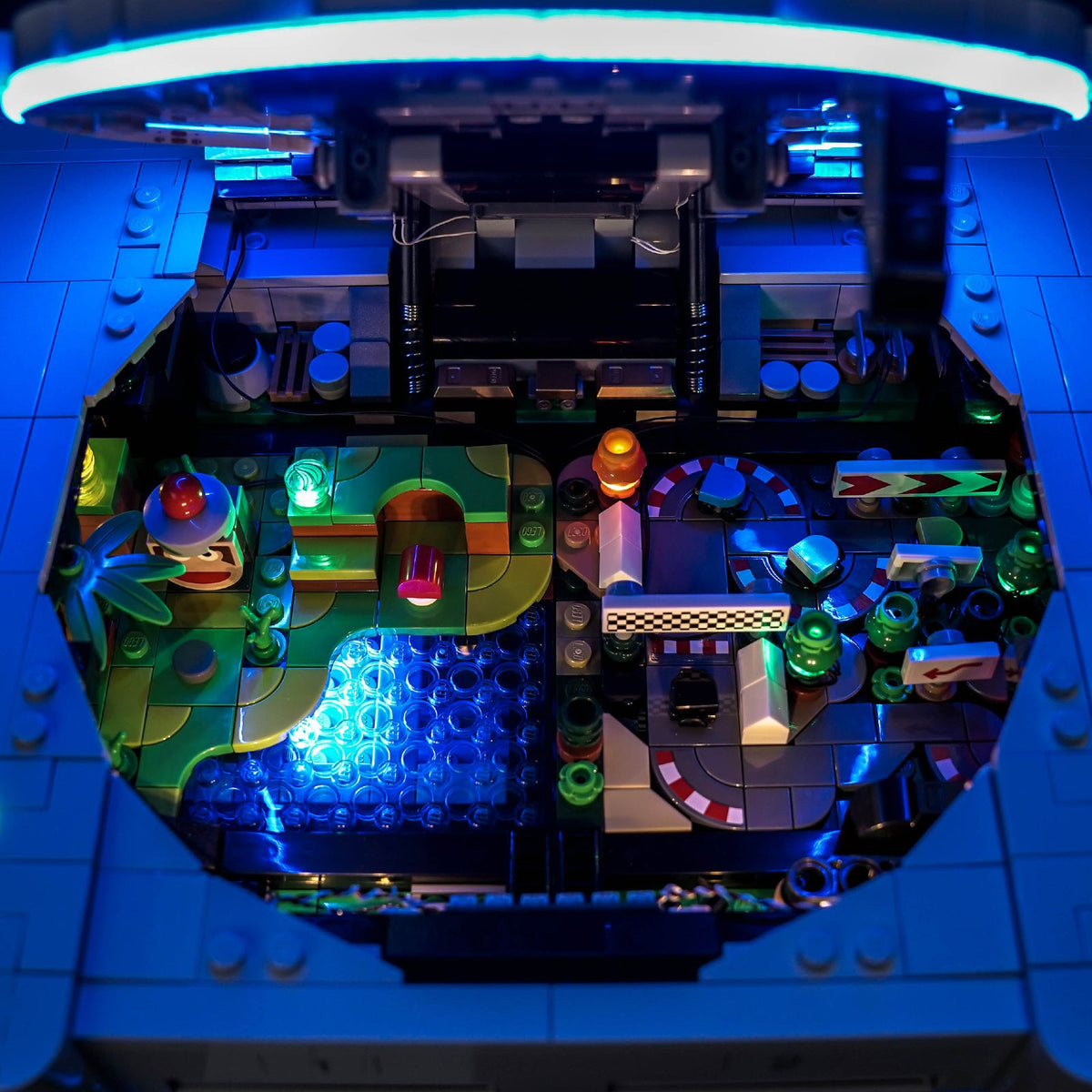 Lichtset für LEGO PlayStation 72306, beleuchtete Retro-Konsolenansicht 4