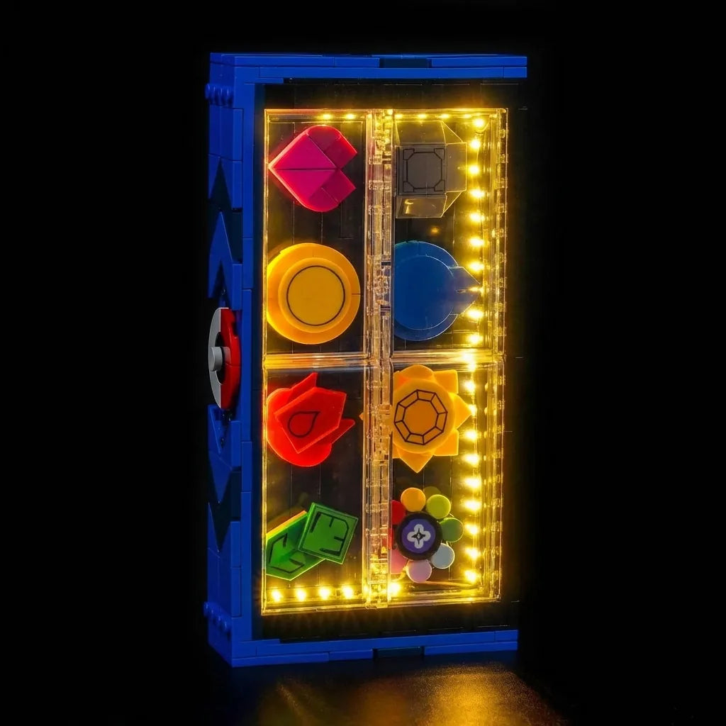 Light Kit for LEGO Pokemon Kanto Region Badge Collection #40892 - Bright My Bricks