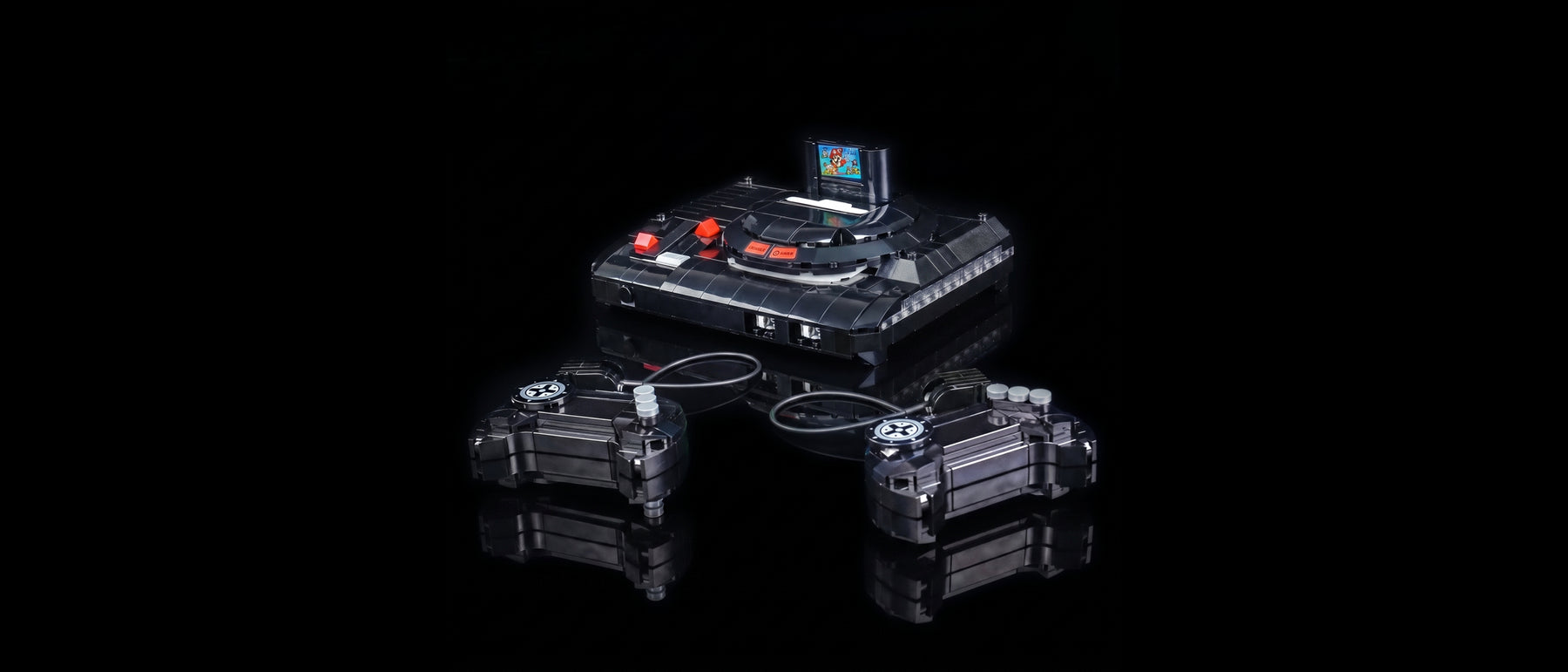 Light Kit for LEGO® SEGA® Mega Drive™ Console #40926 — standard build, without the LED light kit