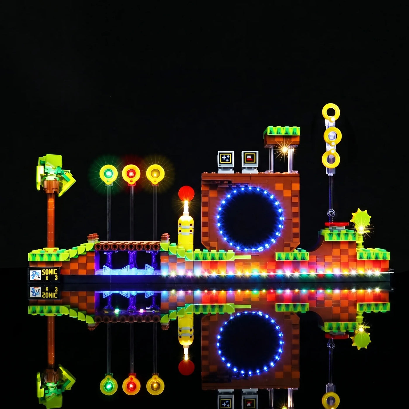 LED light kit for LEGO® Sonic the Hedgehog #21331 | Bright My Bricks