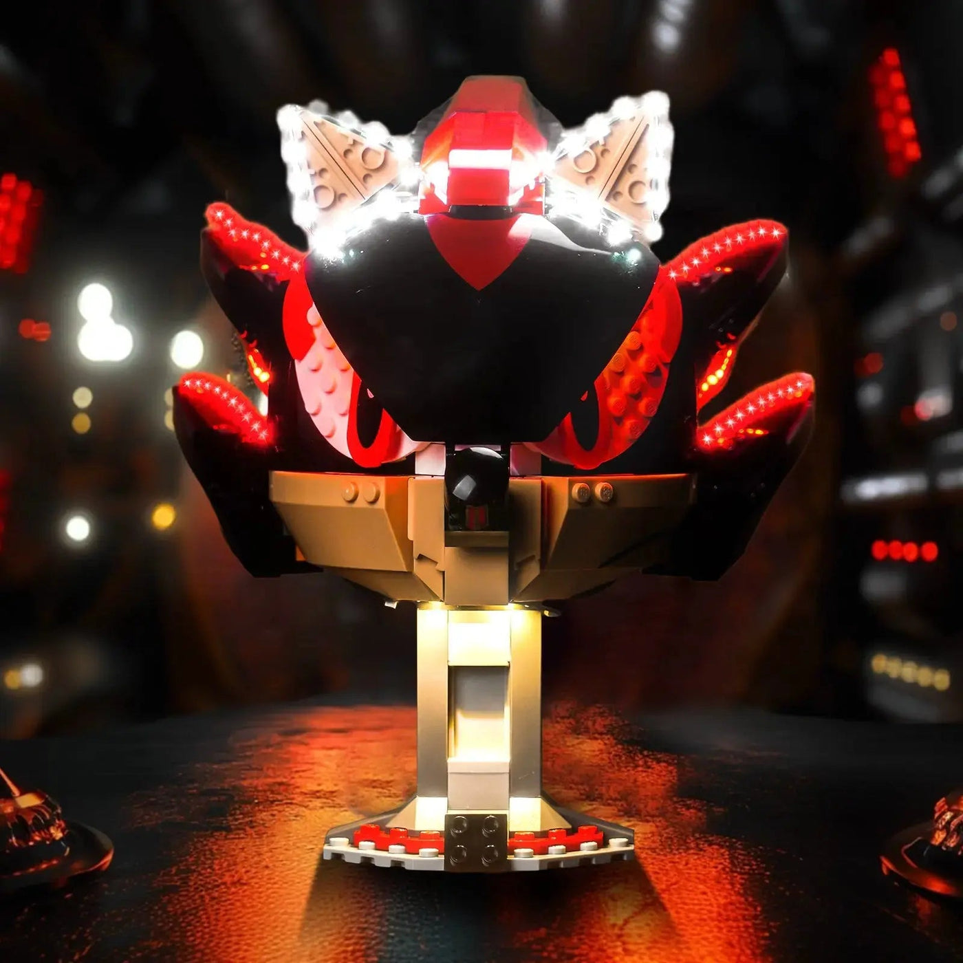 LED light kit for LEGO® Sonic the Hedgehog Shadow the Hedgehog #77000, night-mode display glow