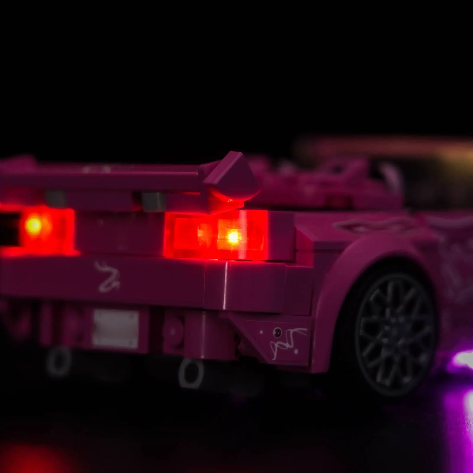 LEGO Speed Champions 2 Fast 2 Furious Honda S2000 #77241 with premium LED kit