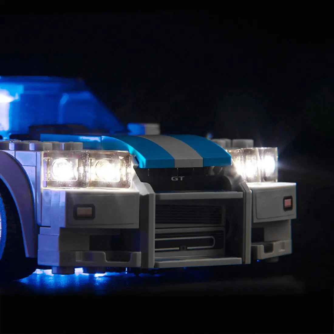 Light Kit for LEGO Speed Champions 2 Fast 2 Furious Nissan Skyline GT-R (R34) #76917 - Bright My Bricks
